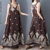 Camisole Dress for Long Sleeveless Floral Maxi Slimming Loose Plus Casual Summer [OGCPWYQZ] Women, Dress, Dress, Print, V-Neck, Resort, Beach, Length,