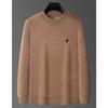 STORN High End Brand Velvet Sweater Men's New Designer Fashion Embroidery Winter Thick Warm Round Neck Knitted Pullover