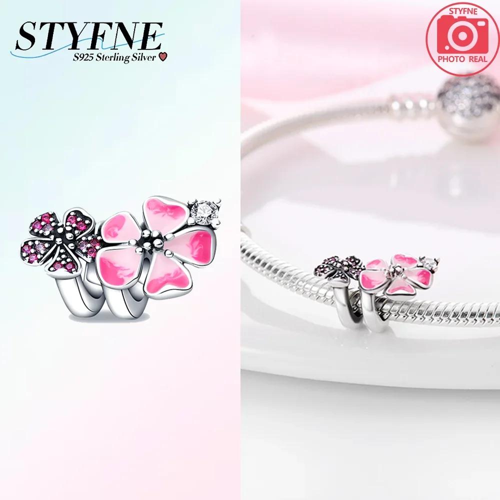 Charm Bead Components Copper Metal Compatible With Authentic Original Bracelet High Quality Fine Jewelry Womens Brand Latest Arrival Autumn Sunset