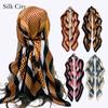 High-quality Luxurious Silk Scarves Headband Scarfs Neck Scarf For Women Chain Silk Scarf Women's Decorative Shawl