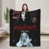 Lady Gaga Mayhem Abracadabra  Knitted Blankets Fleece Lady in Red  Super Warm Throw Blankets for Bed Bedspread