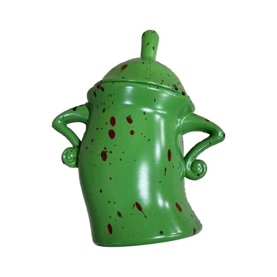 Canister with Attitude Cute Funny Solid Resin Craft Desktop Decoration Akimbo Jar Home Office Supplies