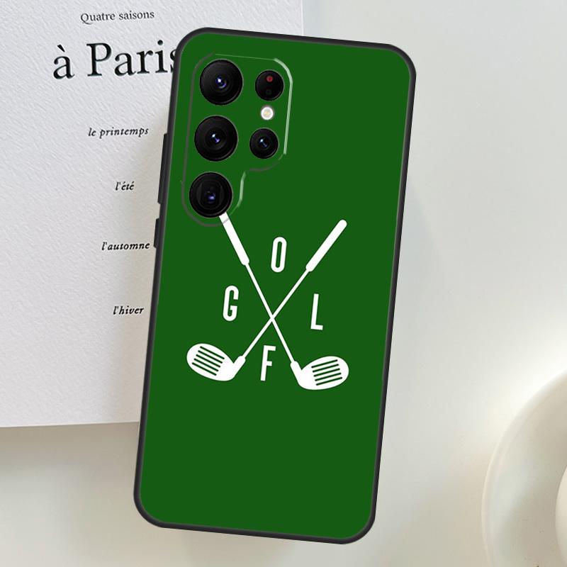 Golf Ball Cover For Samsung Galaxy S23 Ultra S21 S20 FE Note 10 Plus S8 S9 S10 S10e S22 Ultra Case