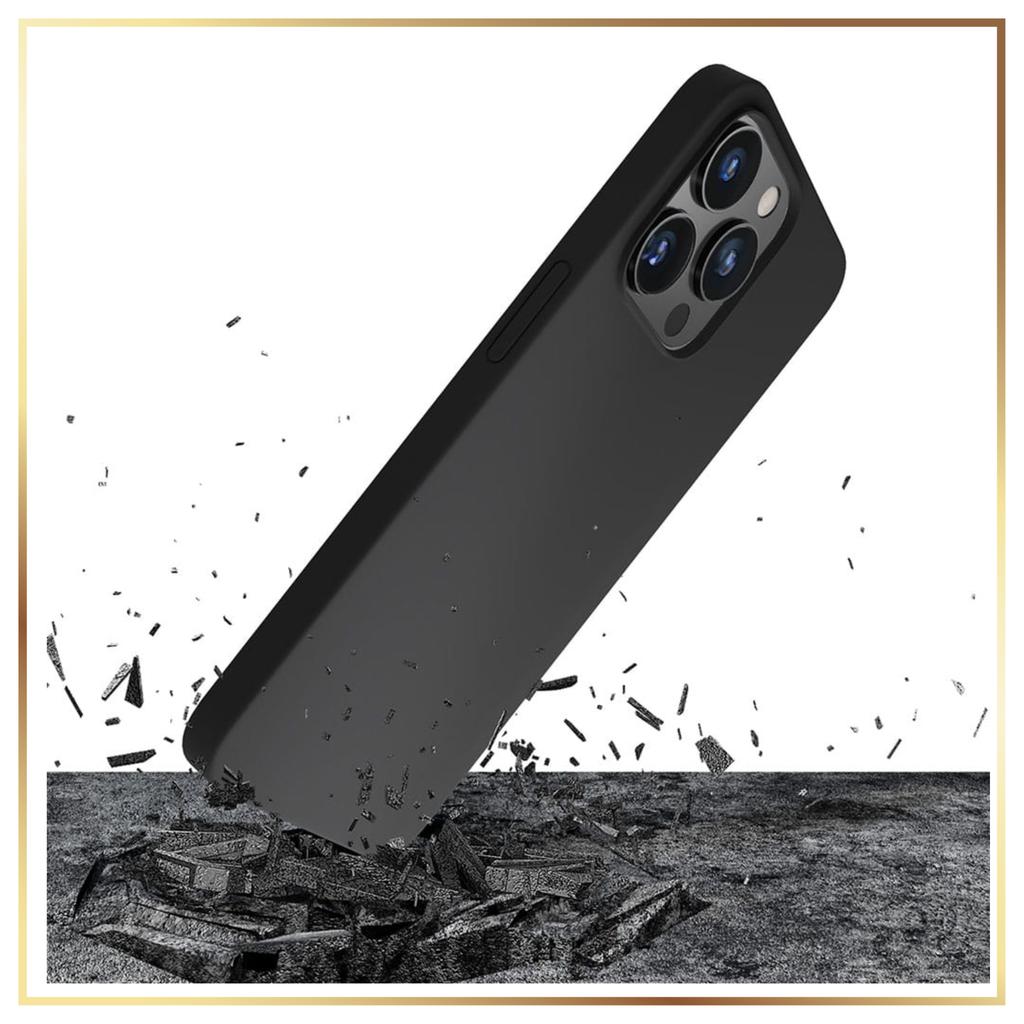 Etui 3Mk Silicone Case Do Iphone 15 Pro, Czarne