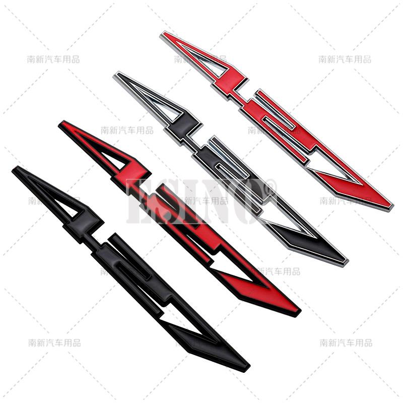 New 3D 427 Metal Alloy Adhesive Adhesive Emblem Rear Trunk Badge Front Fender Sticker Decal For Camaro Cruze