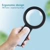 Светодиодная подсветка Оптический Старый Чтение Дропшип Ручной 30X Подсветка Лупа Микроскоп Увеличительное стекло Помощь для чтения Лупа