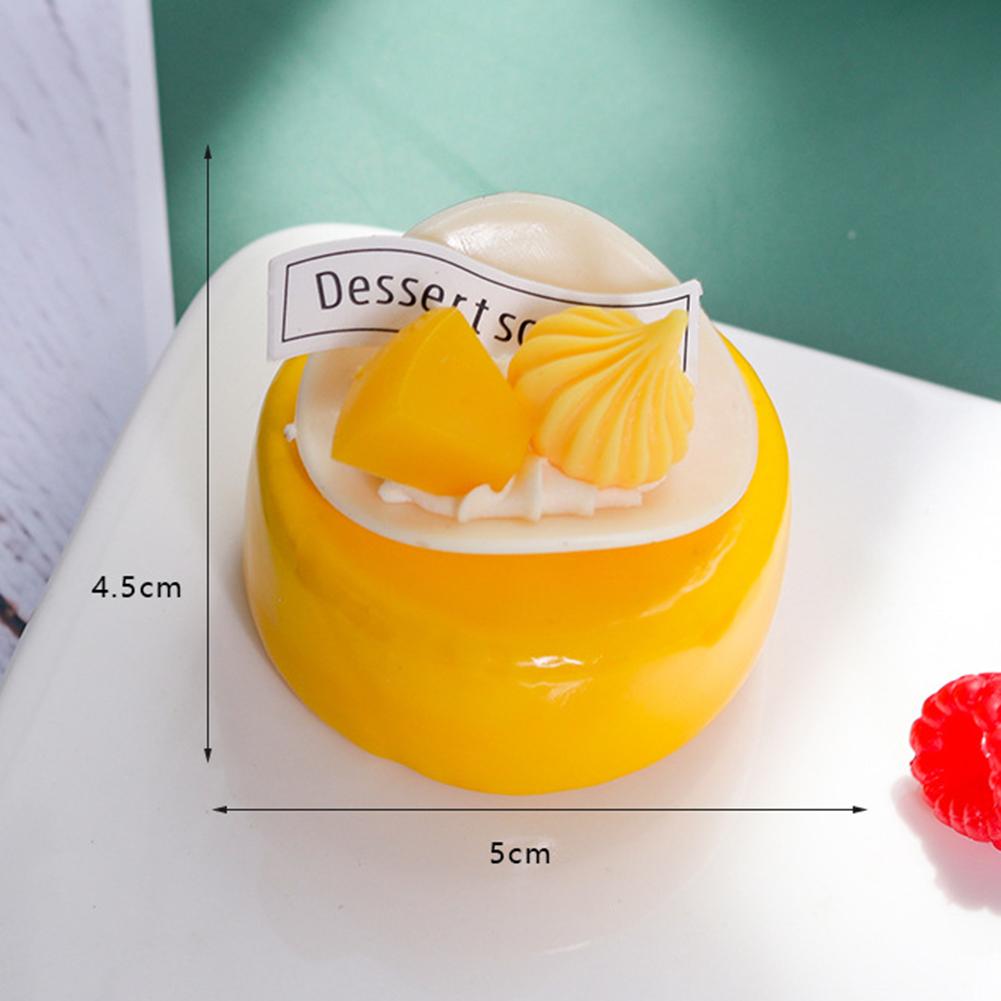 1шт искусственный фруктовый торт модель бисквит поддельные еда украшения фотография профессиональная еда имитация торт модель чайный стол украшение