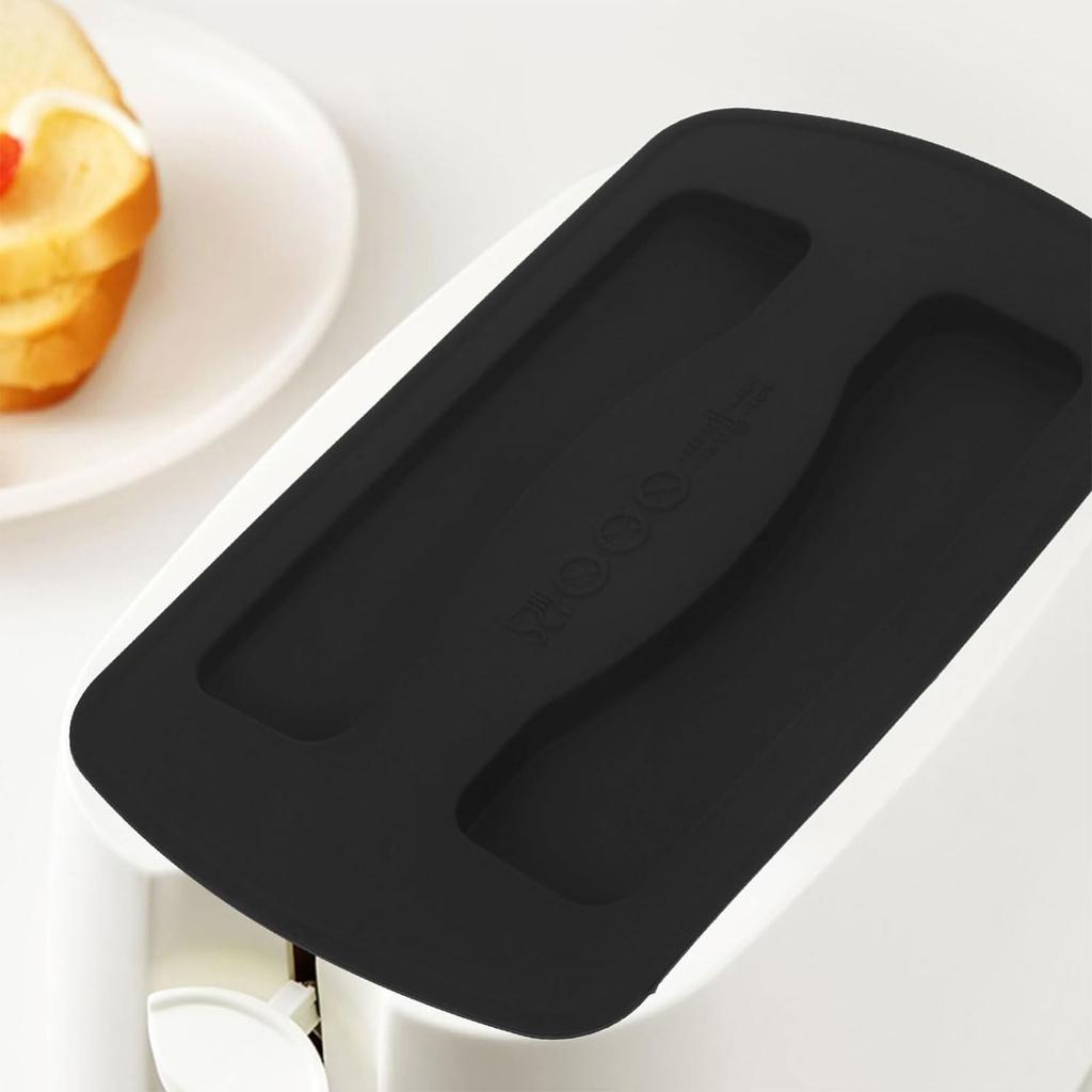 Упаковка из 2 гибких чехлов для тостера, чехол для тостера, силиконовый материал, крышка для тостера, чехол для хлебопечки для хлебопечки