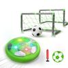 DEERC Toy Air Soccer Soccer Ball Rechargeable Hover Soccer with Goal Ball Set with LED Buoyancy Sports Indoor Soccer Game Children Boys Girls Gift