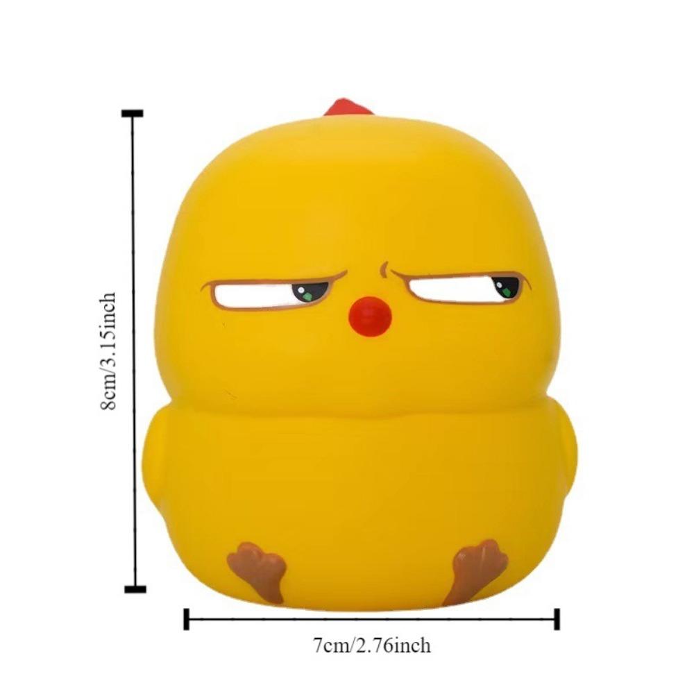 Little Yellow Chicken Chicken Squeeze Toy Sensory Pinch Compression Toy  Kids Tricky Doll
