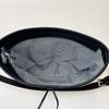 New high-end canvas bag, striped bucket bag, large-capacity underarm bag, casual messenger bag splicing shoulder bag tide