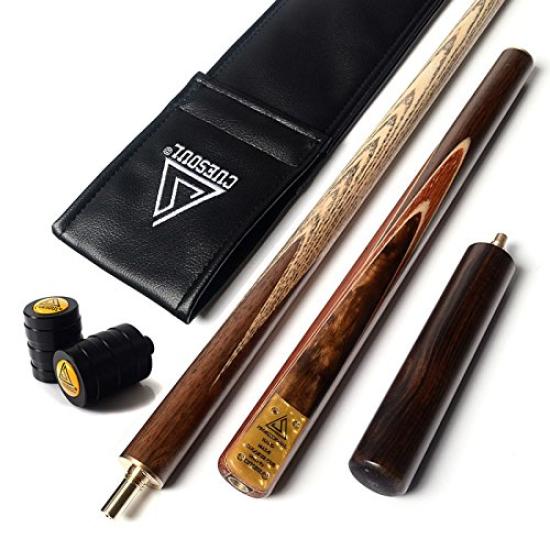 CUESOUL Handcraft Joint Snooker Cue Extension Cue Joint Protector Leather Bag 57" 3/4 + + + (искусственная кожа) (Д303)