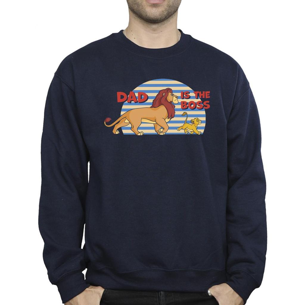 Disney Mens The Lion King Dad Boss Sweatshirt