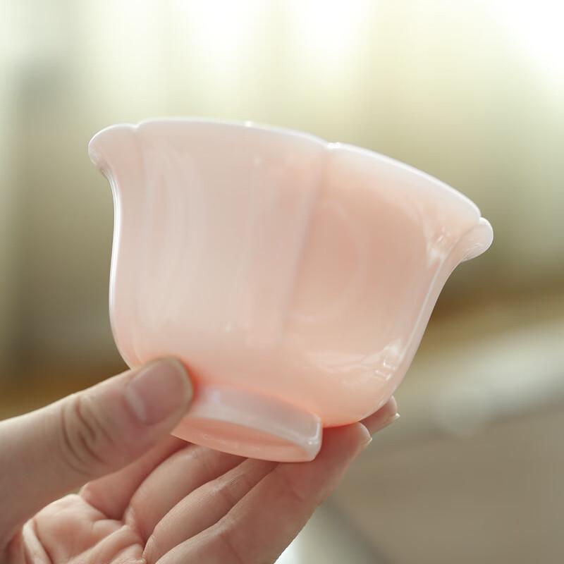 Chaxun Petal Ceramic Gaiwan Teacup