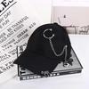 Hip Hop Trendy Girls Cotton Chain Female Outdoor Snapback Hats Baseball Cap Visors Cap With Ring