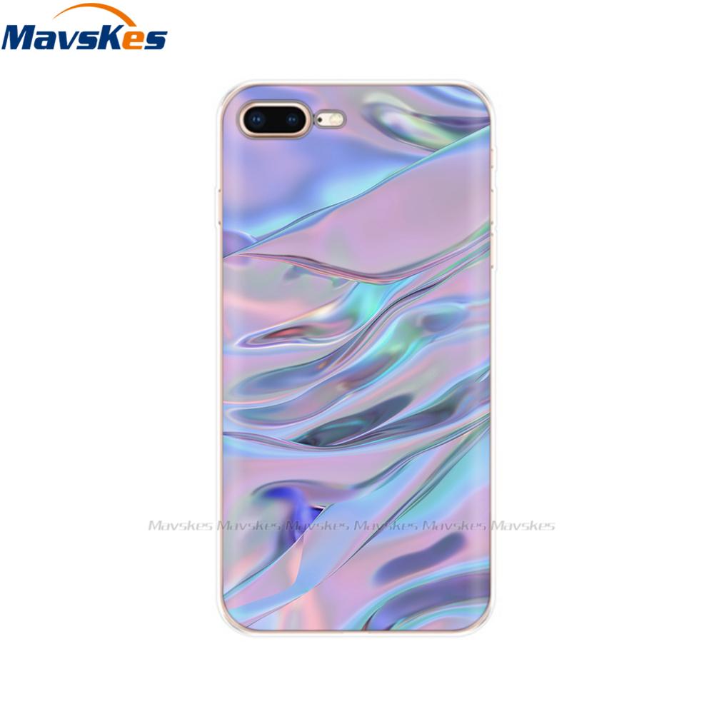 Мягкий чехол для iPhone 8 plus Чехлы Обложка Силиконовая оболочка Чехол для Apple iPhone 6s 6 plus 7plus Funda coque etui bumper цветной