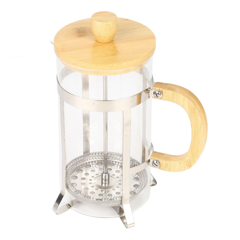 French Press Pot Professional Food Grade Heat Resistant High Borosilicate Glass Coffee Pot for Home Restaurant 1000ml