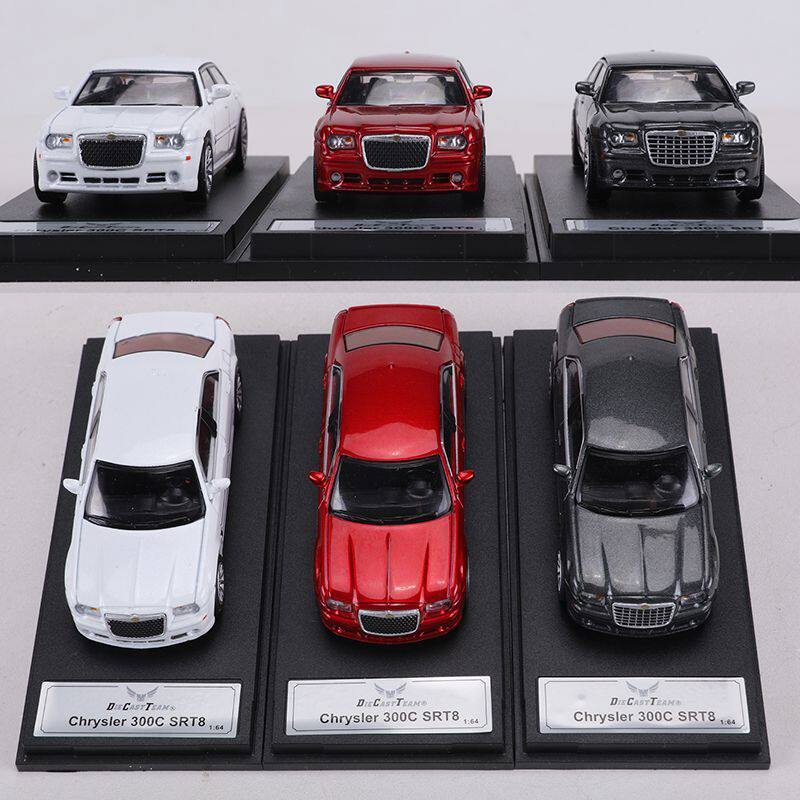 DCT/SHADOW 1/64 Chrysler 300C SRT8 Автомобиль Сплав Игрушки Автотранспортное средство Литье под давлением Металлическая Модель Детские Игрушки Мальчики