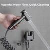 Угловой кран из нержавеющей стали, набор для биде, ручной распылитель и шланг для ванной, для домашних животных, для ребенка и для мытья пола