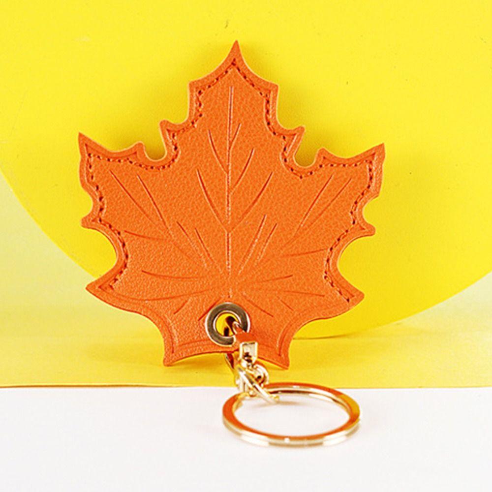 Useful Access Card Holder Fruit Leaf Shape Access Card Cover Cute Bag Hanging Decor  Gift