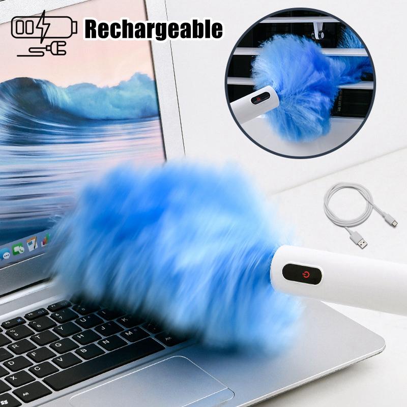 Перезаряжаемая щетка для чистки Duster, 800 мАч, выдвижной роторный скребок для очистки дивана, инструменты для уборки дома