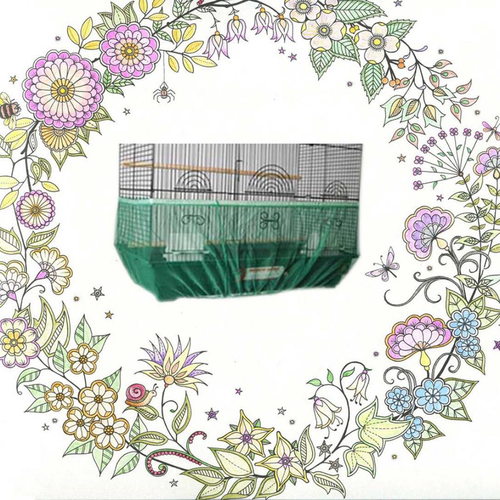 Нейлоновая сетка на клетку для защиты от мусора