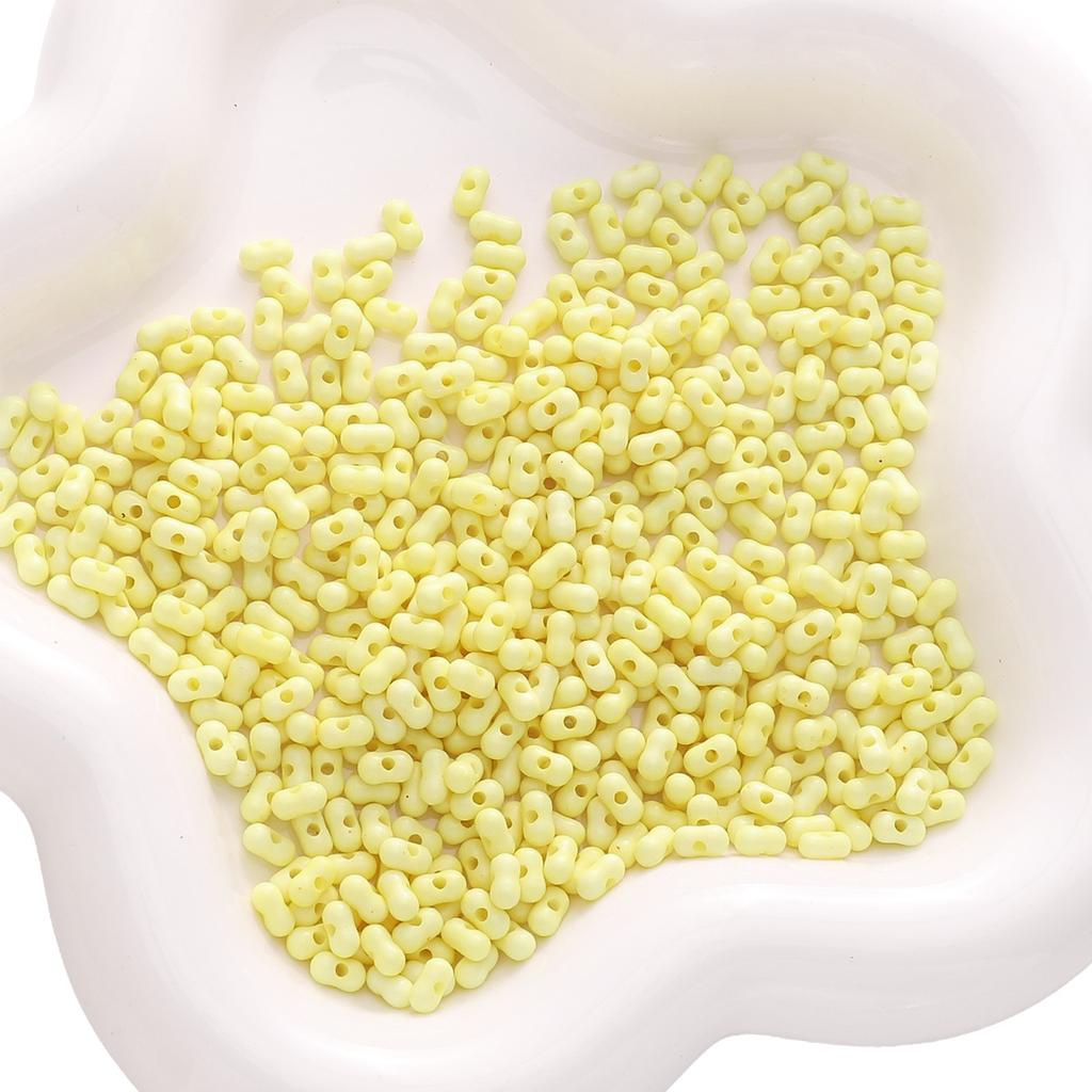 Бусины ручной работы 3x6 мм акриловые однотонные прозрачные арахисовые бусины свободные бусины ручная нить бусины аксессуары для самостоятельного изготовления ювелирные изделия брелок браслет