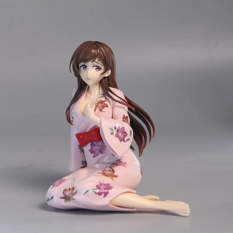 Kanojo Okarishimasu Mizuhara Chizuru Yukata Аниме Фигурка Игрушка ПВХ Фигурка Коллекционная Модель Куклы Игрушки