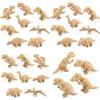 Realistic Dinosaur Model Collection Of 8 Pieces Golden Edition Including Velociraptor Triceratops