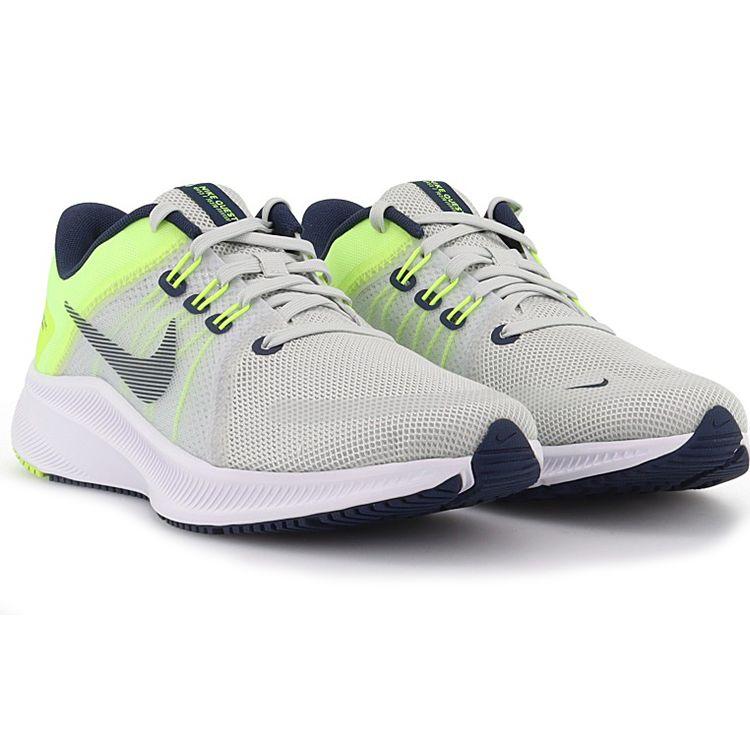 Nike Мужские кроссовки Quest 4 Photon Dust Volt Glow Green Midnight-Navy DA1105-003