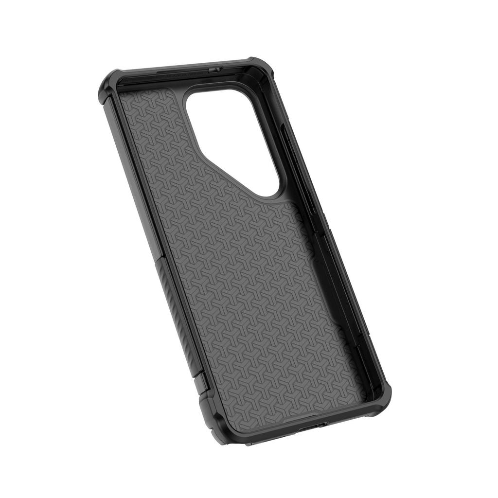 Магнитный защитный чехол Crystal для Samsung S26 ULTRA, текстура углеродного волокна, защита от падений, дизайн с усиленными углами