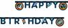 Banner Garland Space Planets Rockets Birthday 2M