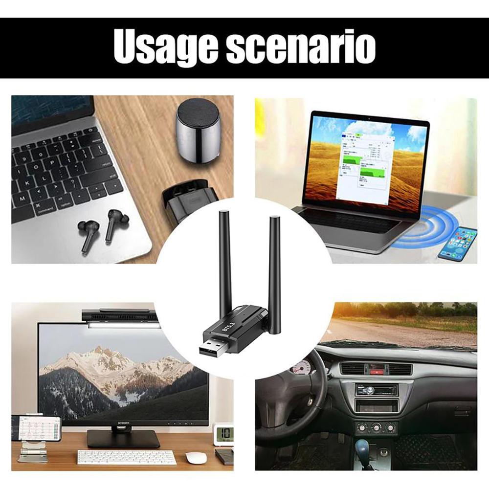 150 м USB Bluetooth 5,3 адаптер Dongle музыкальный аудио приемник передатчик для динамика ПК беспроводная мышь клавиатура