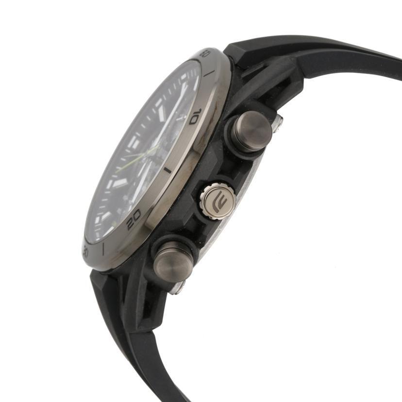 Б/у CASIO EDIFICE/Хронограф/Солнечная батарея/Резиновый ремешок EFS-S640 A класс 78