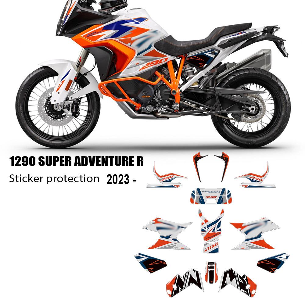 Motorcycle Accessories 3D Epoxy Resin Sticker Protection Kit For 1290 Super Adventure R 2023-2024