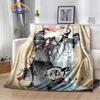 Anime Grandmaster of Demonic Cultivation Flannel Soft Throw Blanket Mo Dao Zu Shi Lightweight Warm Sofa Bed  Travel Quilt