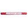 [A3405] - Red 'Messages' Draft Excluder (Life Is Beautiful) - 80x7cm