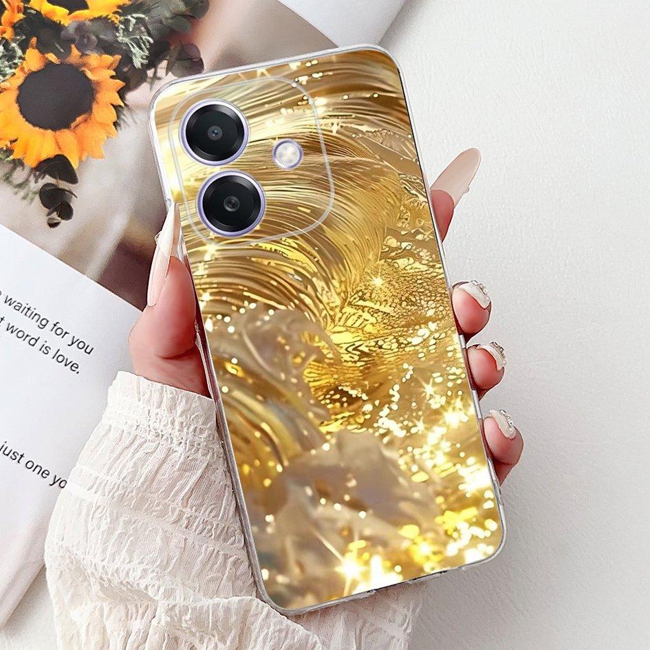 For Oppo A3x Case OPPO A3 Phone Cases CPH2681 CPH2641 CPH2669 A40 A40M Fundas Popular Butterfly Cover Soft Clear Silicone Bumper