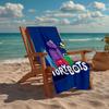 Ultra-Soft Beach Towel with StoryBots Theme,Ideal for Pool - Camping, Diving - Perfect Travel Essential, Vibrant Beach Towel.