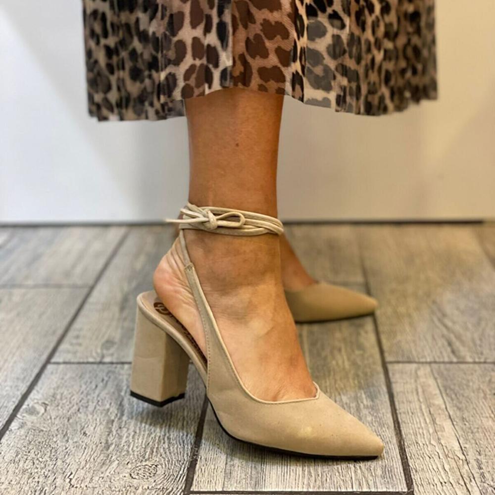 Бирюзовые туфли-лодочки из искусственной кожи на толстом каблуке для женщин Сандалии с ремешком на щиколотке для женщин Повседневная обувь Ma-028