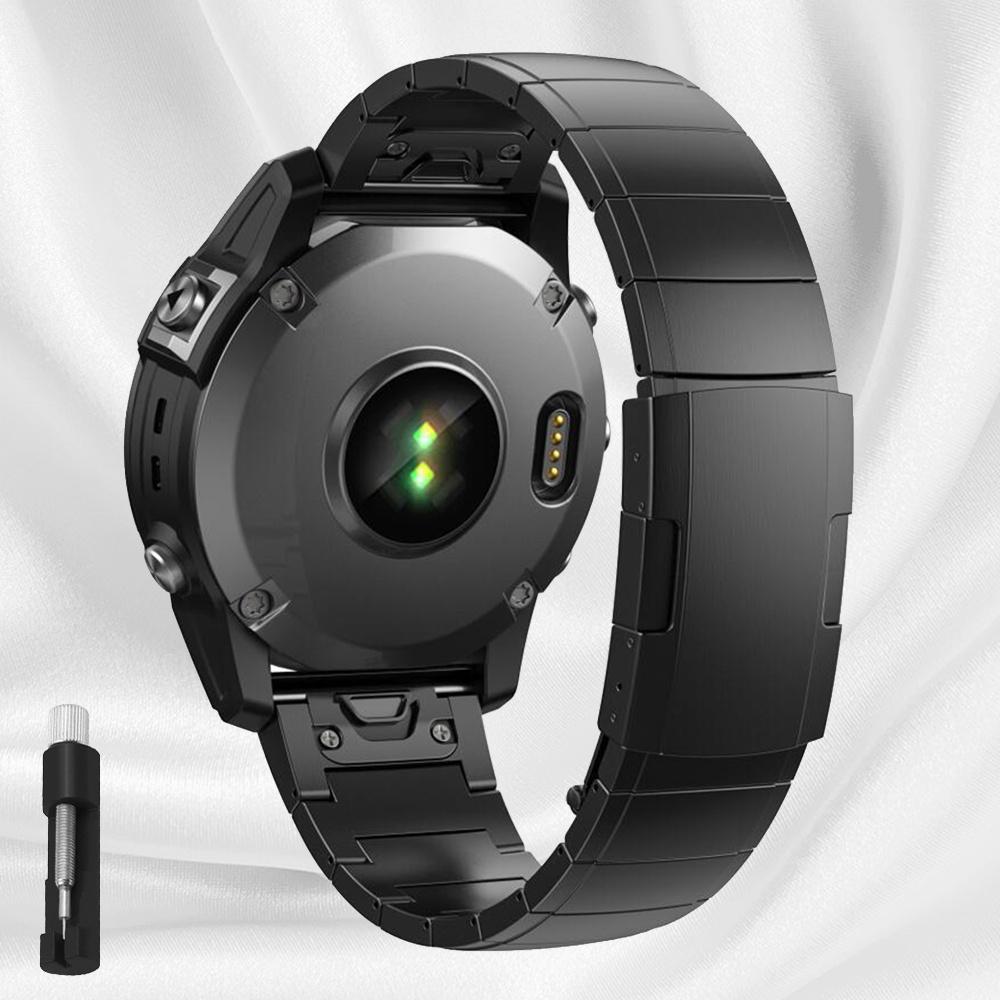 Быстросъемный браслет из титанового сплава для Garmin 22 мм 26 мм Fenix 7X 6X 7 6 Descent MK1 MK2 Epix Gen 2 Ремешок Браслет Аксессуары