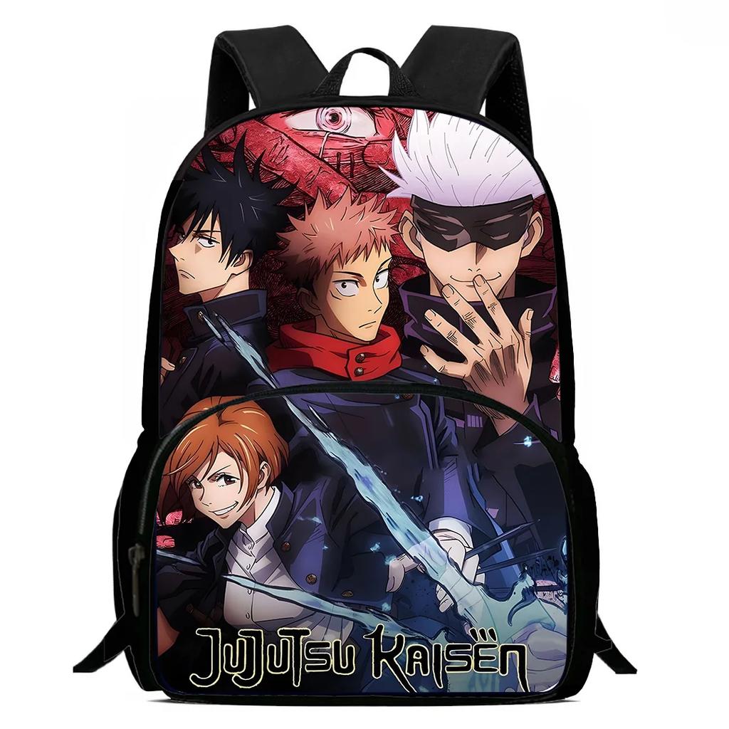 Kids Anime Jujutsu Kaisen Backpacks Boys and Girls Birthday Gift Child School Bags Large Capacity Camping Durable Rucksack
