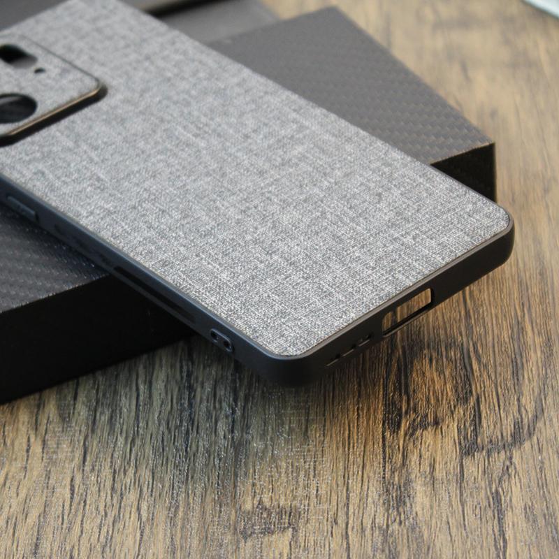 Для Motorola Moto Edge 40 40Neo Чехол Роскошный Кожаный Мягкий ТПУ Край + Жесткая Тканевая Задняя Крышка Защитный Чехол для Moto G84 Neo40 корпус