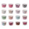 Paper Muffin Cups - 5 , 60 Pieces, Colorful Patterns