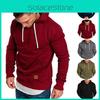 Mens Hoodies Hooded Sweatshirt Sweater Jumper Comfy Pullover Outwear Coat Tops