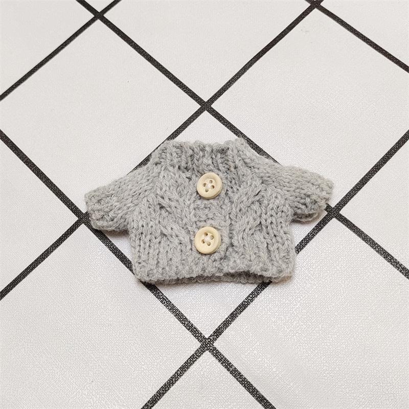 Аксессуары для одежды для куклы Лабубу: Свитер, кардиган и шарф (Кукла в комплект не входит.) - В наличии