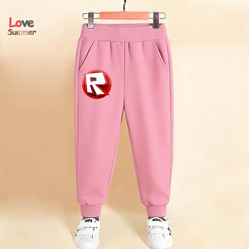 Брюки для мальчиков roblox детские брюки горячий игровой принт Брюки для детей Спортивные штаны Повседневная детская одежда 4-14 лет Подарок на день рождения