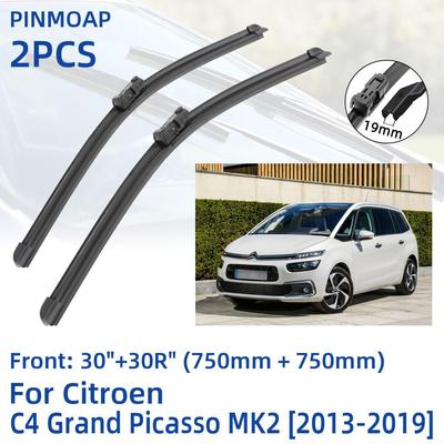 2 шт. передние щетки стеклоочистителя для C4 Grand Picasso MK2 2013-2019 30 "+ 30R" оконные щетки резак аксессуары 2013 2014 2015 20
