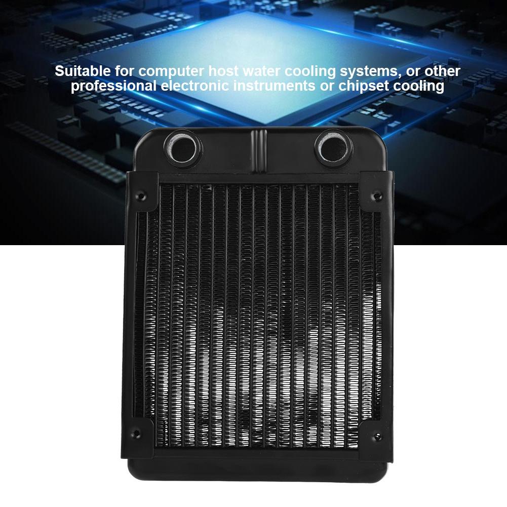 120 мм Цельсия 360 мм 18 Трубок Резьбовой Водяной Охладитель для ПК Компьютера Водяное Охлаждение (120мм)