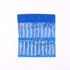 20Pcs Cylindrical Diamond Burr 3mm Shank Grinding Bit Stone Jade Carving Grinding Engraving Drill Bit Rotary Tools